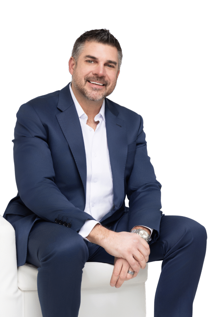 Joe Serafin, Founder and CEO of Serafin Real Estate on the Contact Page